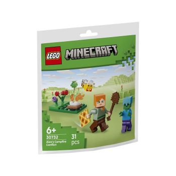 LEGO Minecraft 30732 Alexin spopad ob tabornem ognju