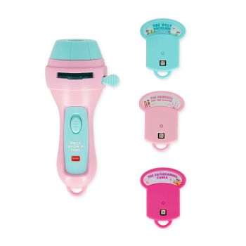 SVETILKA PROJEKTOR ROČNA ONCE UPON A TIME PINK LEGAMI