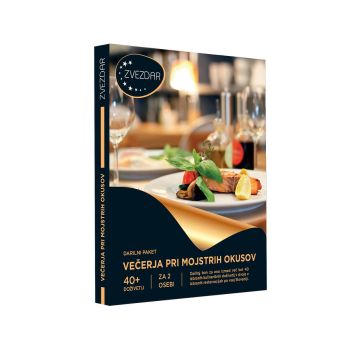 Darilni bon -  Večerja pri mojstrih okusov 25