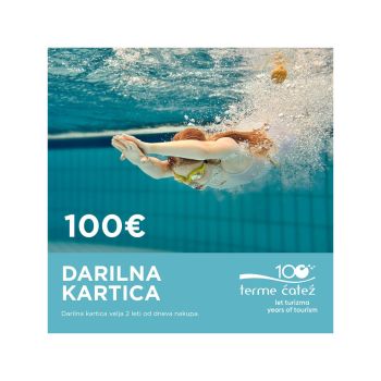 DARILNA KARTICA 100 TERME ČATEŽ