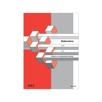 5.39 Dobavnica - samokopirna