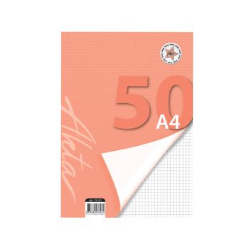 Listi, Akta, A4, 50-listni, karo 5 mm