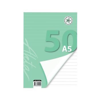 Listi, Akta, A5, 50-listni, črtni 9 mm