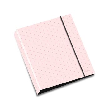 Mapa z vpenjalom, Akta, A4, Ego, Pink
