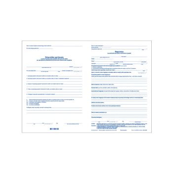 8.204  Napotnica za predhodni preventivni zdravstveni pregled in zdravniško spričevalo