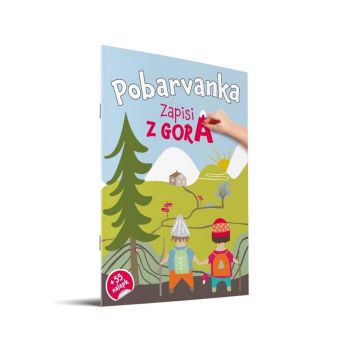 Pobarvanka Zapisi z gora