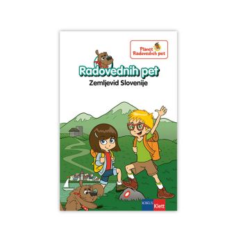 Zemljevid Slovenije-radovednih pet