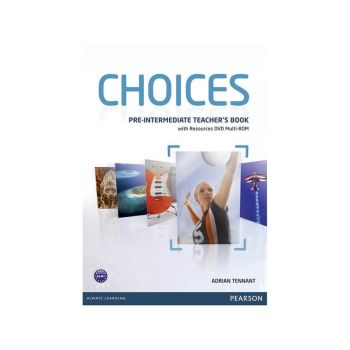 Choices Pre-Intermediate, priročnik za učitelje, z DVD Multi-romom