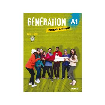 Generation A1, delovni učbenik s CD-jem in DVD-jem