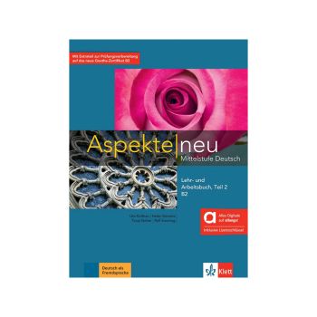 Aspekte neu B2.2, hibridna izdaja, učbenik + delovni zvezek + allango dostop
