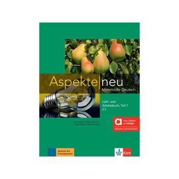 Aspekte neu C1.1, hibridna izdaja, učbenik + delovni zvezek + allango dostop