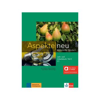 Aspekte neu C1.2, hibridna izdaja, učbenik + delovni zvezek + allango dostop