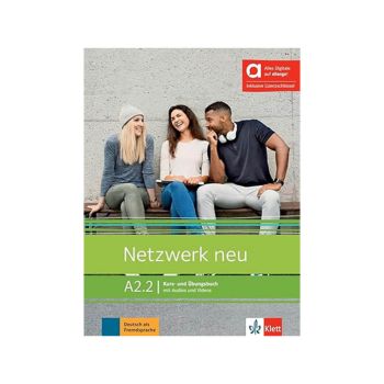 Netzwerk neu A2.2 hibridna izdaja, učbenik + DZ + allango dostop