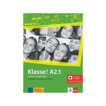 Klasse! A2.1 hibridna izdaja, učbenik + allango dostop