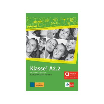 Klasse! A2.2 hibridna izdaja, učbenik + allango dostop