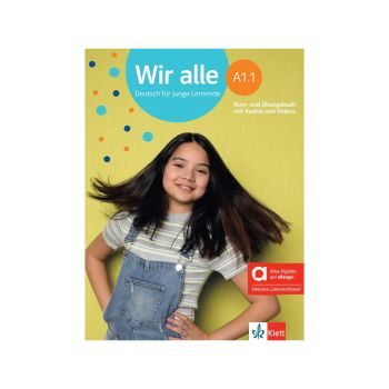 Wir alle A1.1 hibridna izdaja, učbenik + delovni zvezek + allango dostop