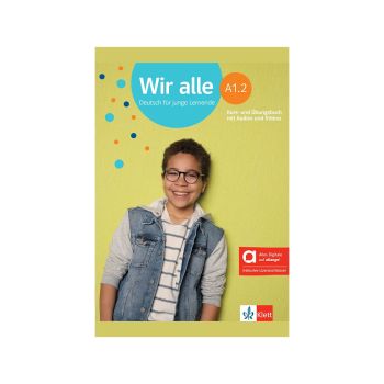 Wir alle A1.2 hibridna izdaja, učbenik + delovni zvezek + allango dostop