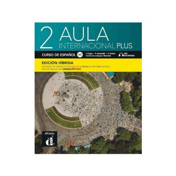 Aula Internacional plus 2(A2)-učbenik+dz, hibridna izdaja