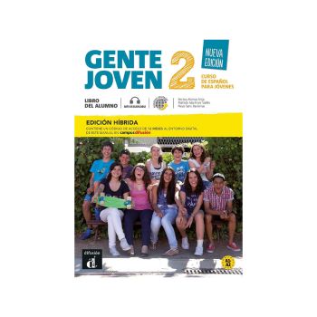 Gente Joven Nueva edicion 2 hibridna izdaja, učbenik s kodo za dostop do Campus Difusi n