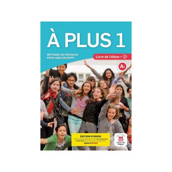 A plus 1 hibridna izdaja, učbenik s kodo za dostop do Espace virtuel