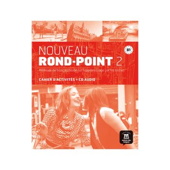 Nouveau Rond-Point 2, delovni zvezek s CD-jem