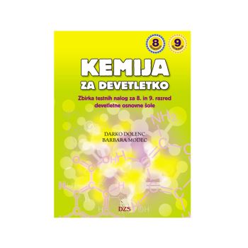 Kemija za devetletko, zbirka nalog