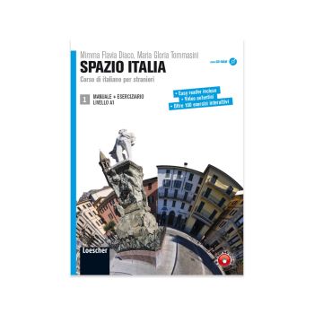 Spazio Italia 1, učbenik z DVD-jem