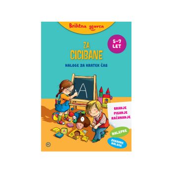 Brihtna glavca za cicibane, naloge za kratek čas