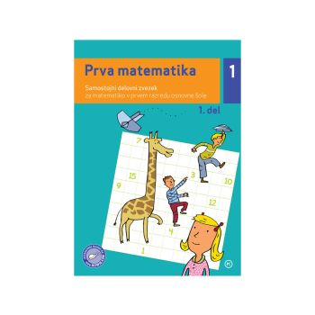 Prva matematika, samostojni delovni zvezek, 1. del