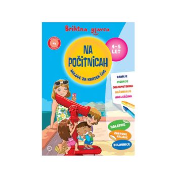 Brihtna glavca na počitnicah, naloge za kratek čas