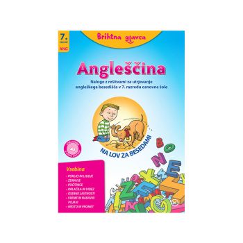 Brihtna glavca, Na lov za besedami 7, angleško besedišče