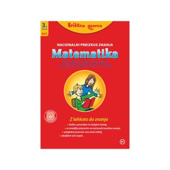 Brihtna glavca, matematika 3, zbirka nalog z rešitvami, NPZ