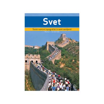 Svet, šolski namizni topografski in nemi zemljevid