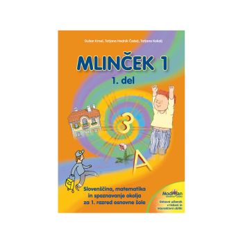 Mlinček 1, 1. del, delovni učbenik, 1., 2. in 3. del