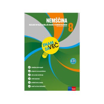 Znam za več, nemščina 8