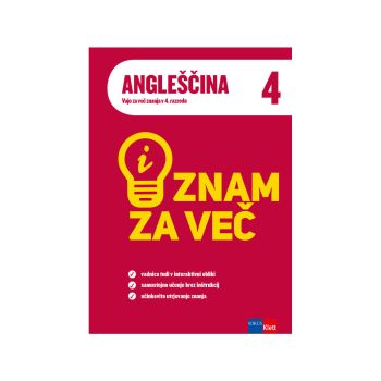 Znam za več, angleščina 4