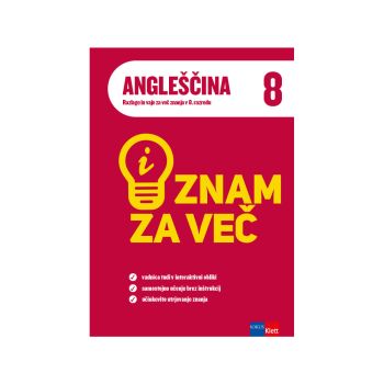 Znam za več, angleščina 8