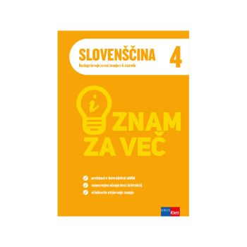 Znam za več, slovenščina 4