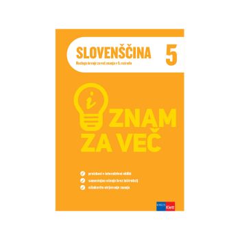 Znam za več, slovenščina 5