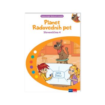 Planet radovednih pet 4, samostojni delovni zvezek za slovenščino