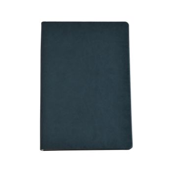 Poslovnik s tedenskimi datumi 2024, 20 x 26 cm, temno moder, 2024