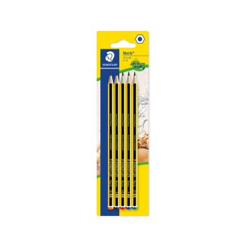 Set svinčnikov, Staedtler, Noris, 5 kos, različne trdote