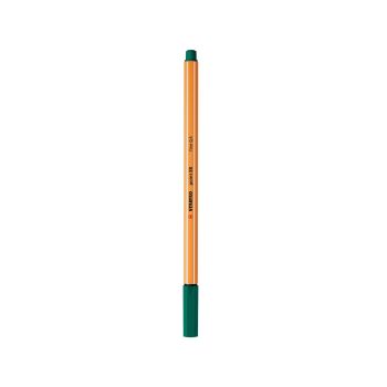 Flomaster, Stabilo, Point, 0,4 mm, temno zelen