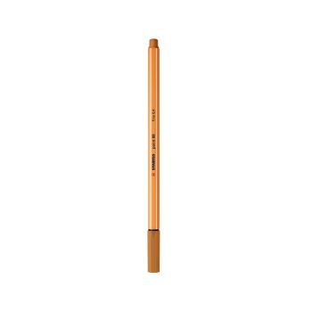 Flomaster, Stabilo, Point, 0,4 mm, temno oker