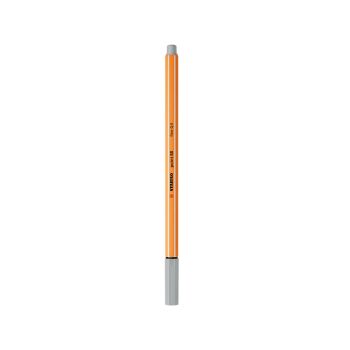 Flomaster, Stabilo, Point, 0,4 mm, svetlo siv