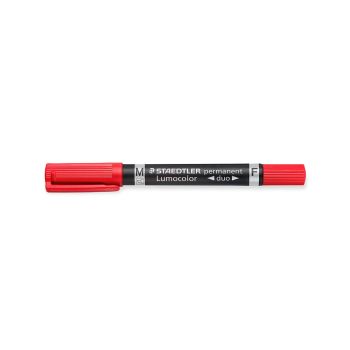 Obojestranski permanentni flomaster Lumocolor Duo 348 0.6/1.5mm, 