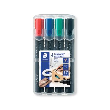 Permanentni marker Lumocolor 352 WP4, set štirih barv