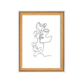 Lesen okvir, Silhouette, 13x18, natura