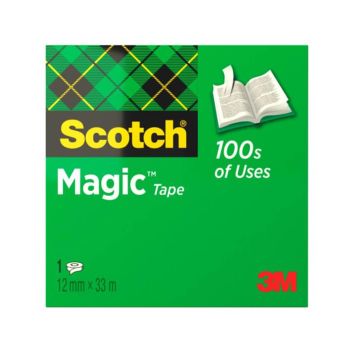 Lepilni trak, 3M Scotch magic 810, 12mmx33m, neviden