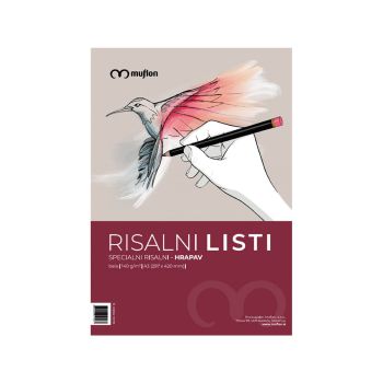 Risalni listi, A3, 10 listov